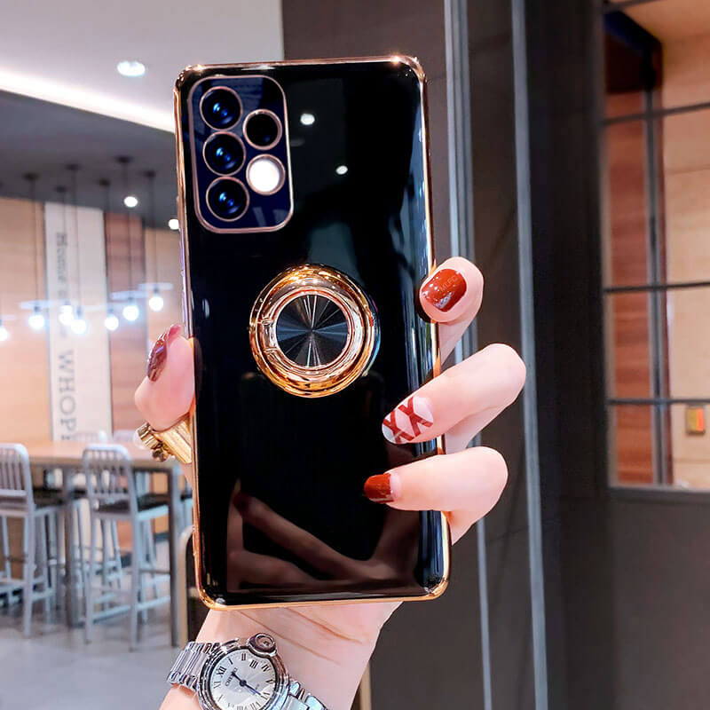 Capinha de luxo com anel para Samsung - Luxury Case