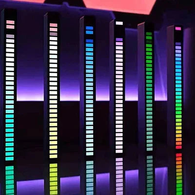 Barra de Led RGB Sensível ao Som - Bar Light Music